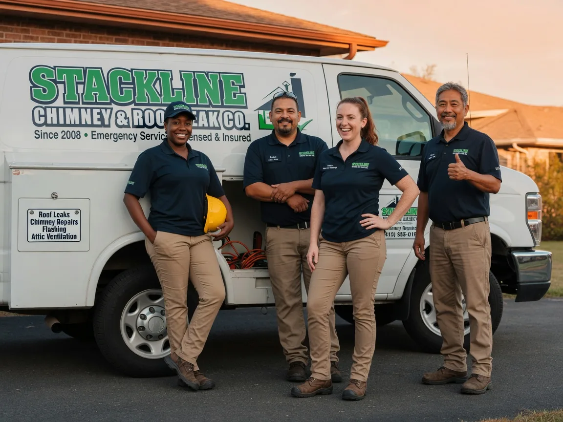 Chimney flashing repair company in Malden, IL